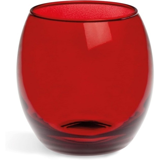 Acquista online Excelsa ensemble 6 Verre Corinto verre soufflé rouge Cl.40,5 cod.61181 Excelsa